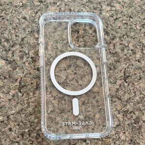 Case-Mate Transparent MagSafe-Compatible Phone Case